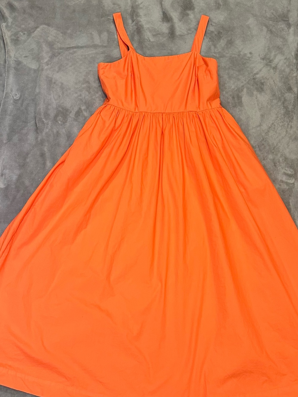 A New Day cotton orange Maxi Sundress